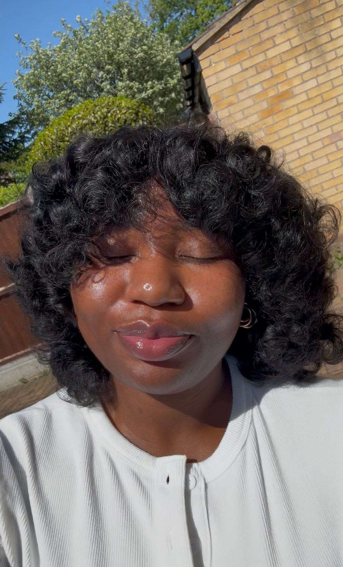 Rose Curls Bangs