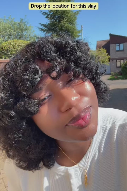 Rose Curls Bangs